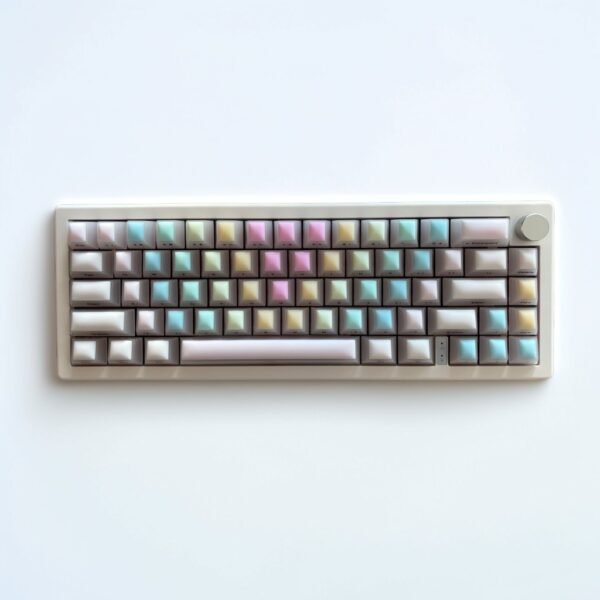 Rainbow Candy Mechanical Keyboard - 67 keys - Image 4