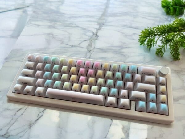 Rainbow Candy Mechanical Keyboard - 67 keys - Image 2