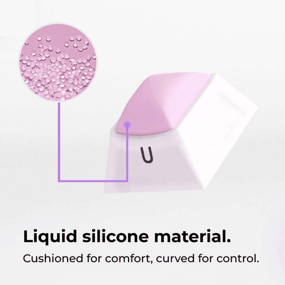 Best Liquid Silicone Keyboard for Long Nails in 2025 | TAPÉ Daydream